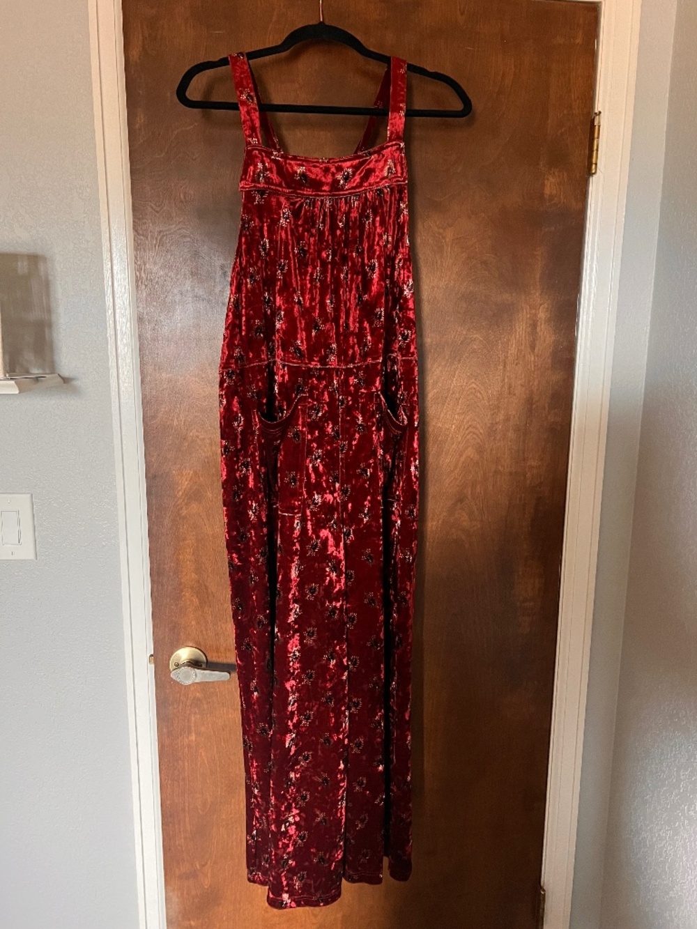 Natural Life Velvet Jumpsuit